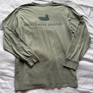 Southern Marsh Authentic Rewind - Long Sleeve in Bay Green Sz S